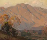 The Foothills of Pasadena by Edgar Alwin Payne, oil on canvas, sold Apr 2006