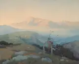 Marion Wachtel, Landscape with Mountains