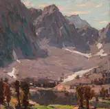 Home of Golden Trout, Sierras by Edgar Alwin Payne, oil on canvas, sold Apr 2006