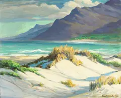 Davis F. Schwartz, Catalina Island, 1959, oil on canvas