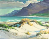 Davis F. Schwartz, Catalina Island, 1959, oil on canvas
