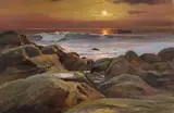 Robert Wood, Rocky Shore, Laguna Beach
