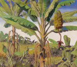 Julius Moessel, Tropical Allure, 1942, oil on canvas