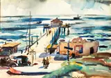 Barse Miller, Off the California Coast