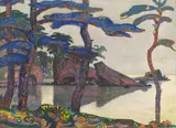 Millard Sheets, West Coast of Japan near Izumi