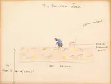 Nicholas Africano, The Broken Jar, 1977, ink and pencil on paper