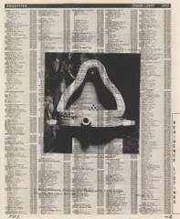 Mike Bidlo, Untitled, 1988, print on page from telephone directory