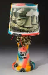 Dan Friedman, Three Mile Island, 1985, mixed media
