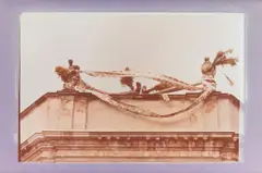 Statues-Documenta 1977 by Tina Girouard, 1979, color photograph, sold Nov 2005