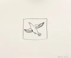 Denise Green, Untitled (facade), 1976, ink on paper