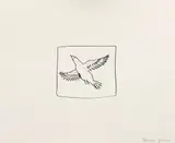 Denise Green, Untitled (facade), 1976, ink on paper