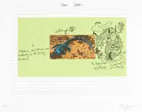 Peter Arthur Hutchinson, Ozone Eater, 1995, lithograph printed in colors on wove paper