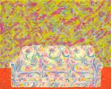 Jimmy Kellough, Bon Ton Roulette, 1980, acrylic on wood
