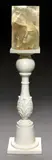 Sean Landers, Electra and Orestes, 1989, plaster, polyester, resin, and wood