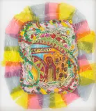 Thomas Lanigan-Schmidt, Inspired by the Sanctus (Carnival Cocha Bambino from Misa Criolla), 1976, mixed media construction