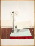 Joe Lewis, Christian Dilemma, 1983, mixed media