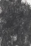 Jim Melchert, Lebanon, 1986, black conte crayon on paper