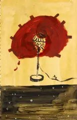 Guillermo Paneque, Untitled, 1986, mixed pigment on paper