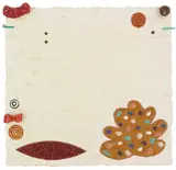 Janis Provisor, Helotes, 1978, oil, acrylic, rhoplex, and modeling paste on canvas