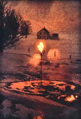 Oliver Wasow, #245, 1990, Cibachrome photograph