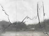 Lynton Wells, Untitled, 1979, oil on photsensitized linen