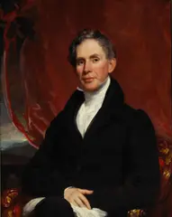 A Portrait of Major Richard Delafield by Samuel Lovett Waldo, 1831, oil on panel, sold Dec 2005