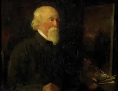 A Portrait of John Pettie by Frank Duveneck, oil on canvas, sold Dec 2005