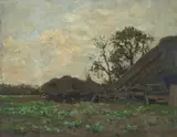 Carel Lodewijk  Dake, On the Farm; The Old Barn (a pair), first signed 'Carel L. Dake' (lower right); second signed 'CL Dake' (lower right)