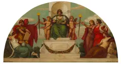 Kenyon Cox, The Light of Learning, Winona Library, 1909, oil on canvas