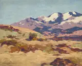 Warren Eliphalet Rollins, Sangre de Cristo, oil on canvas
