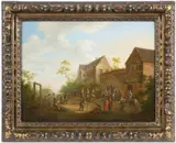 Franz de Paula Ferg, A Village Feast, 18th century, Oil on wood