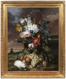 Anton Hartinger, Floral Still Life, 1836, Oil on canvas