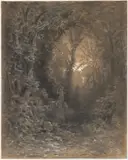 Julius Mařák, Evening in a Forest