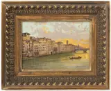 Antonie Brandeisová, Venice, Late 19th/early 20th century, Oil on cardboard