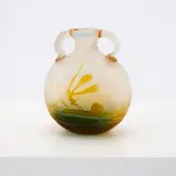 Émile Gallé, Henkelvase 'Nénuphars et libellule'