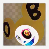 And Then Golden DOB by Takashi Murakami, 2006, offset lithograph in colors, sold Oct 2021