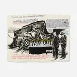 Raymond Pettibon, No Title (I can't take), 2008, pen, ink, gouache and collage on paper