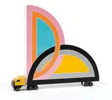 Bruce Houston, Untitled (Homage to Frank Stella), Mixed-media sculpture