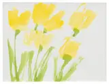 Untitled (Flowers) by Sister Mary Corita Kent, Watercolor on paper, sold May 2021