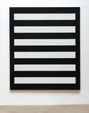 Edith Baumann, Black/Green #3, 1986, Acrylic on canvas