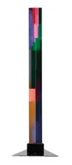 Triangular Column (#2599) by Vasa Mihich, 1985, Laminated cast acrylic, sold May 2021