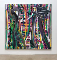 Don Suggs, Stichomythia I, 1980, Acrylic on canvas over board
