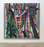Don Suggs, Stichomythia I, 1980, Acrylic on canvas over board