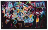 Carlos Almaraz, The Pleasure is Mine, 1990, 38-color screenprint on Coventry Rag paper