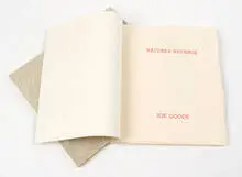 Joe Goode, Nature's Revenge, 1993, Artist’s book of eight aquatints and spit-bite, with chine collé, on paper
