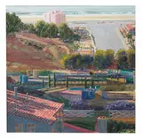Larry Cohen, View from the Corner of Sunset: The Coast Highway