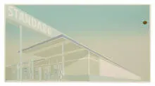 Ed Ruscha, Cheese Mold Standard with Olive, 1969, 13-color screenprint on wove paper
