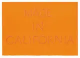 Ed Ruscha, Made in California, 1971, 3-color lithograph on Arches paper