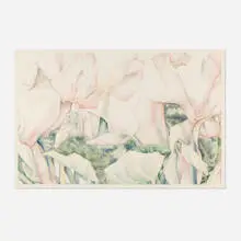 Cathleen Daly, Cyclamen, watercolor on paper
