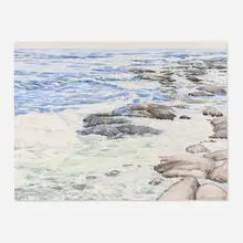 Anne Macdougall, Point IV, 1989, watercolor on paper
